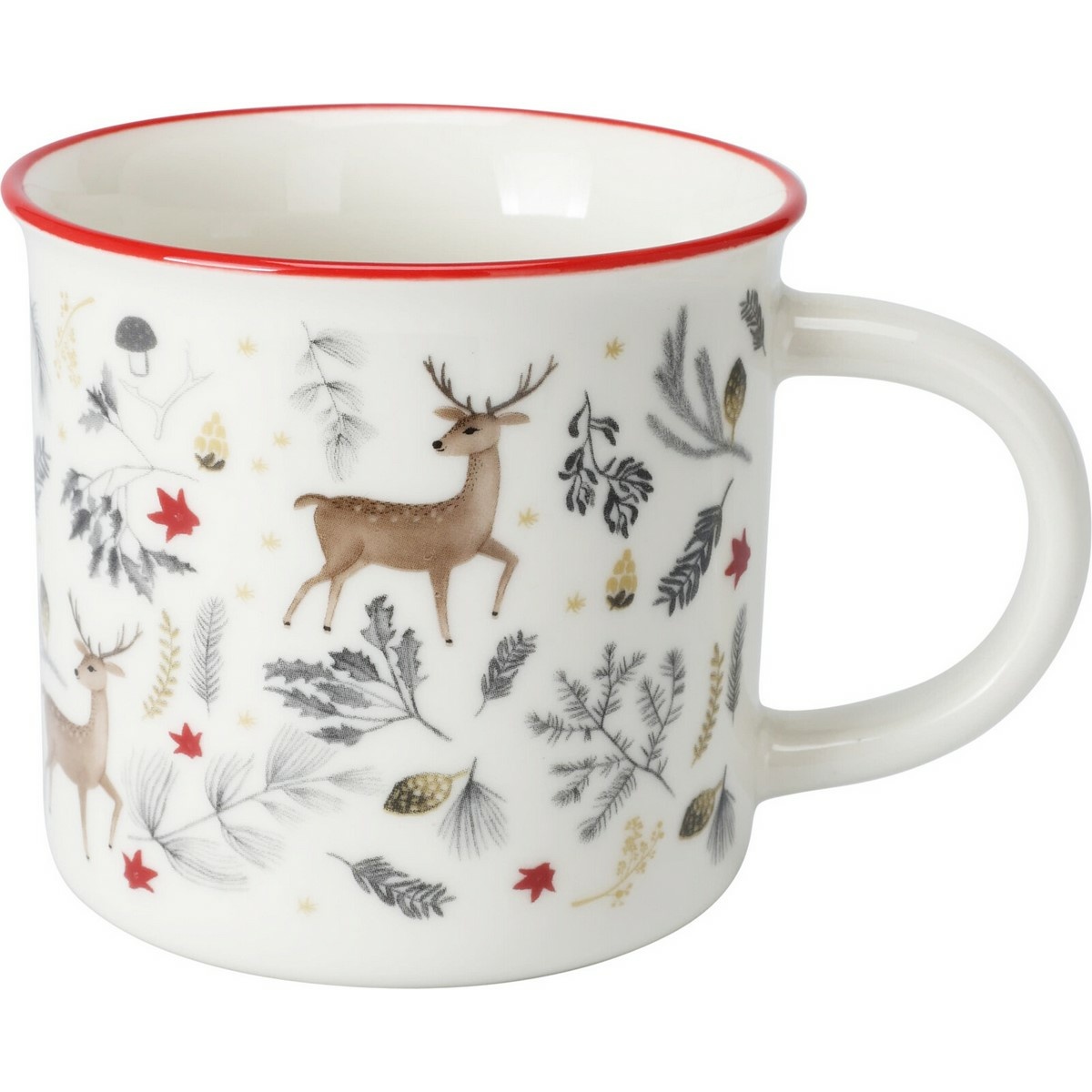 Porcelánový hrnek Winter Deer, 400 ml