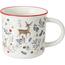 Winter Deer porcelán bögre, 400 ml