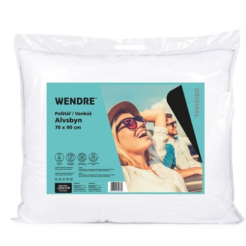 Wendre Kopfkissen Älvsbyn, 70 x 90 cmweiß  ,