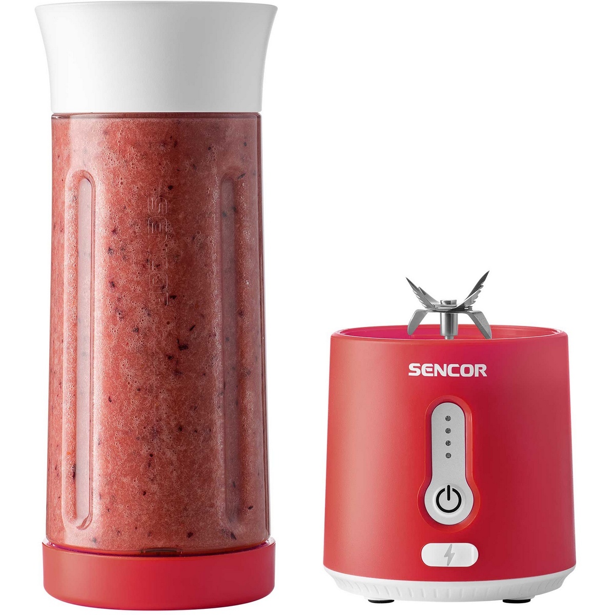 Sencor SBL 134RD smoothie mixér, červená
