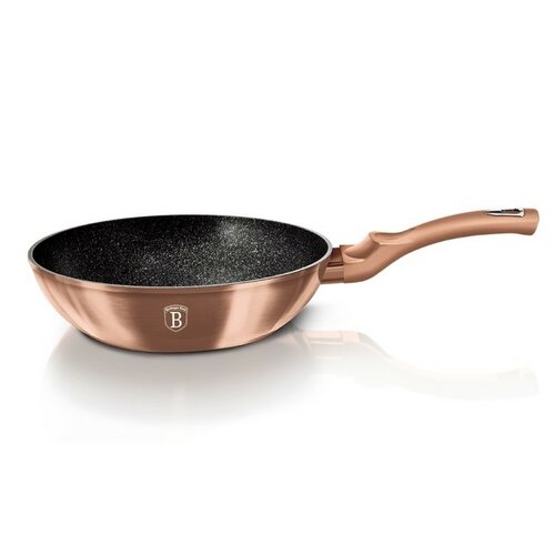 Berlinger Haus Wok pánev Rosegold Metallic Line, 28 cm - thumb (1)