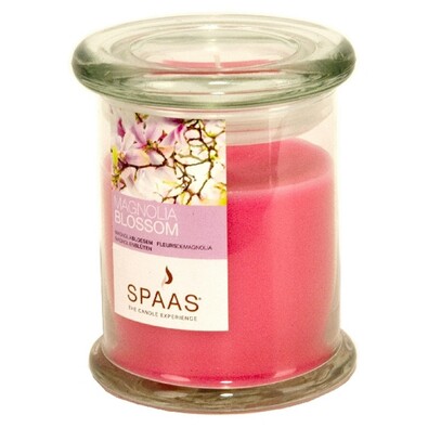 Vonná svíčka Spaas ve skle, Magnolia Blossom, růžová