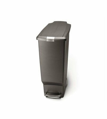 Simplehuman keskeny pedálos szemetes 40 l, szürke