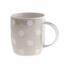 Porcelanasti vrč Puntík 360 ml, siv