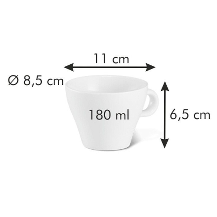 Tescoma Porcelán cappuccino csésze All Fit OneSlim 180 ml termék 2. képe