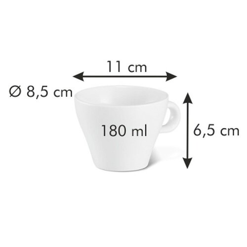 Tescoma Porcelánový šálek na cappuccino All Fit One Slim 180 ml