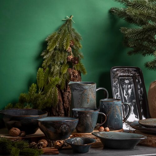 Altom Kerámia bögre Pine Forest, 370 ml