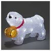 Decorațiune exterior Saint Bernard, cu temporizator, 32 LED