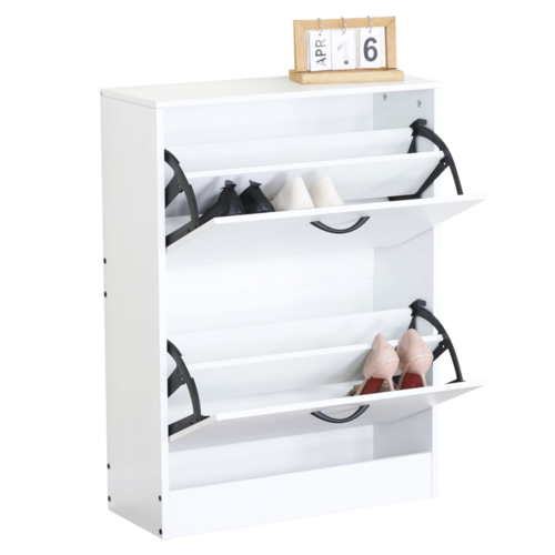 Botník BOTNIX, 2 patra, bílá