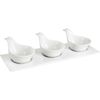 Lamart LT9218 Set de 4 farfurii de servire Dine,34 x 12 cm