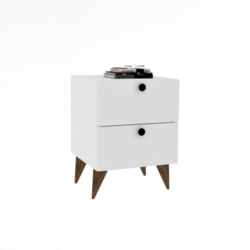 Măsuță de noptieră Kada White