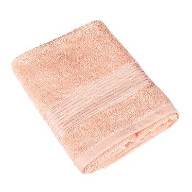 Bellatex Ručník Kamilka proužek lososová, 50 x 100 cm