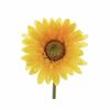Sztuczny kwiat gerbery żółty, 50 cm