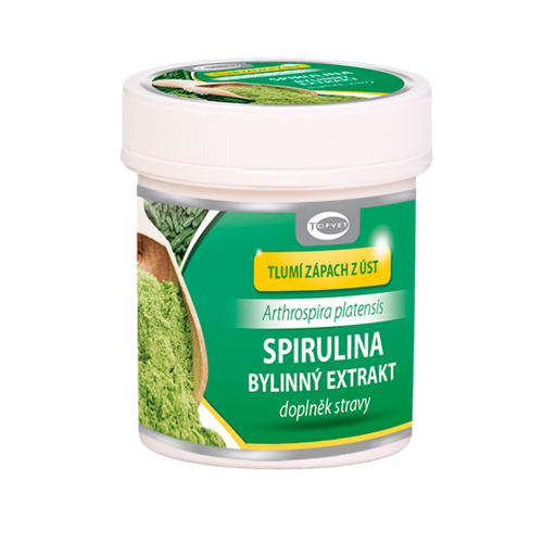 Topvet Bylinný extrakt Spirulina, 60 toboliek