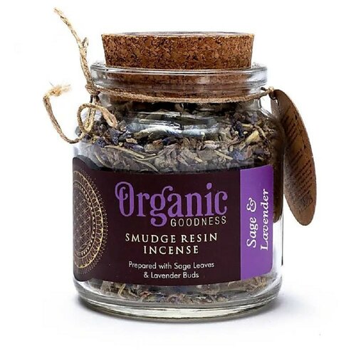 Organsko kadilo v kozarcu, Sage & Lavender