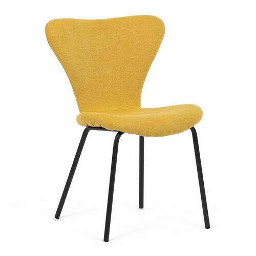 Set de scaune de sufragerie CT-S8010 YEL2, 2 buc.