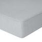 Matex Frottee undurchlässiges Laken hellgrau, 70 x 140 x 10 cm