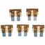 Sixtol Komplet avtomobilskih nožnih varovalkMECHANIC FUSE SET 7,5A, 100 kos