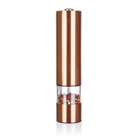 Banquet Copper elektromos fűszerőrlő, 22,5 cm