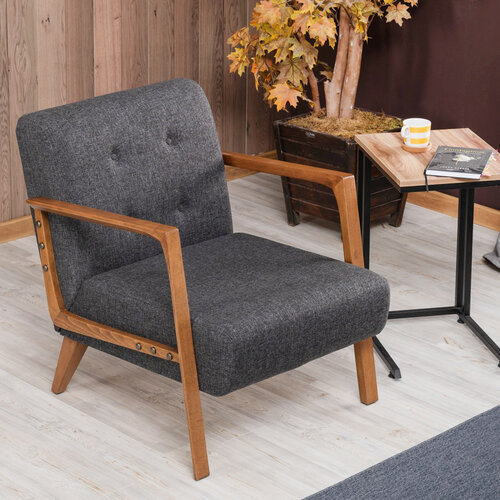 Sessel Kemer Dark Grey