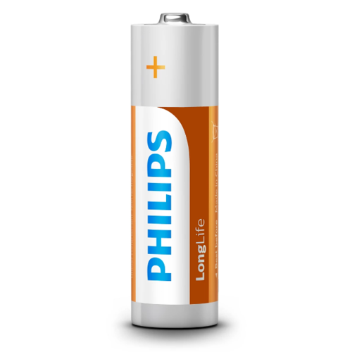 Baterije Philips AA 1,5 V LongLife, 4 kosi