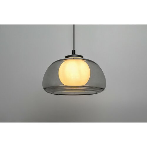 Rabalux 72275 moderní závěsný lustr Elowen, kouřová, G9, 1x max. 5W