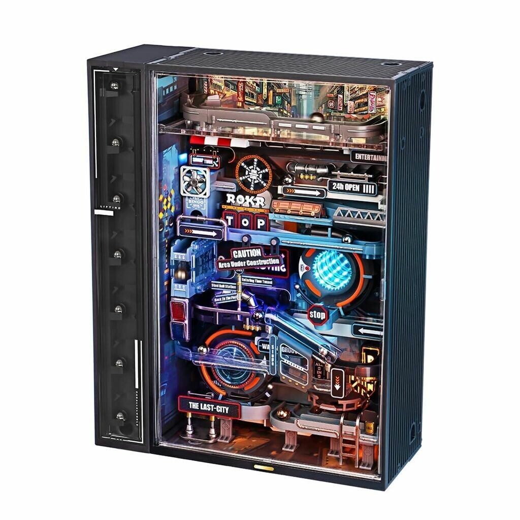 RoboTime 3D mechanick&aacute; skl&aacute;dačka kuličkov&eacute; dr&aacute;hy Město minulosti