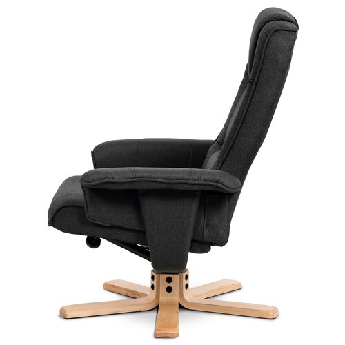 Scaun reglabil cu suport pentru picioare GREY2,gri