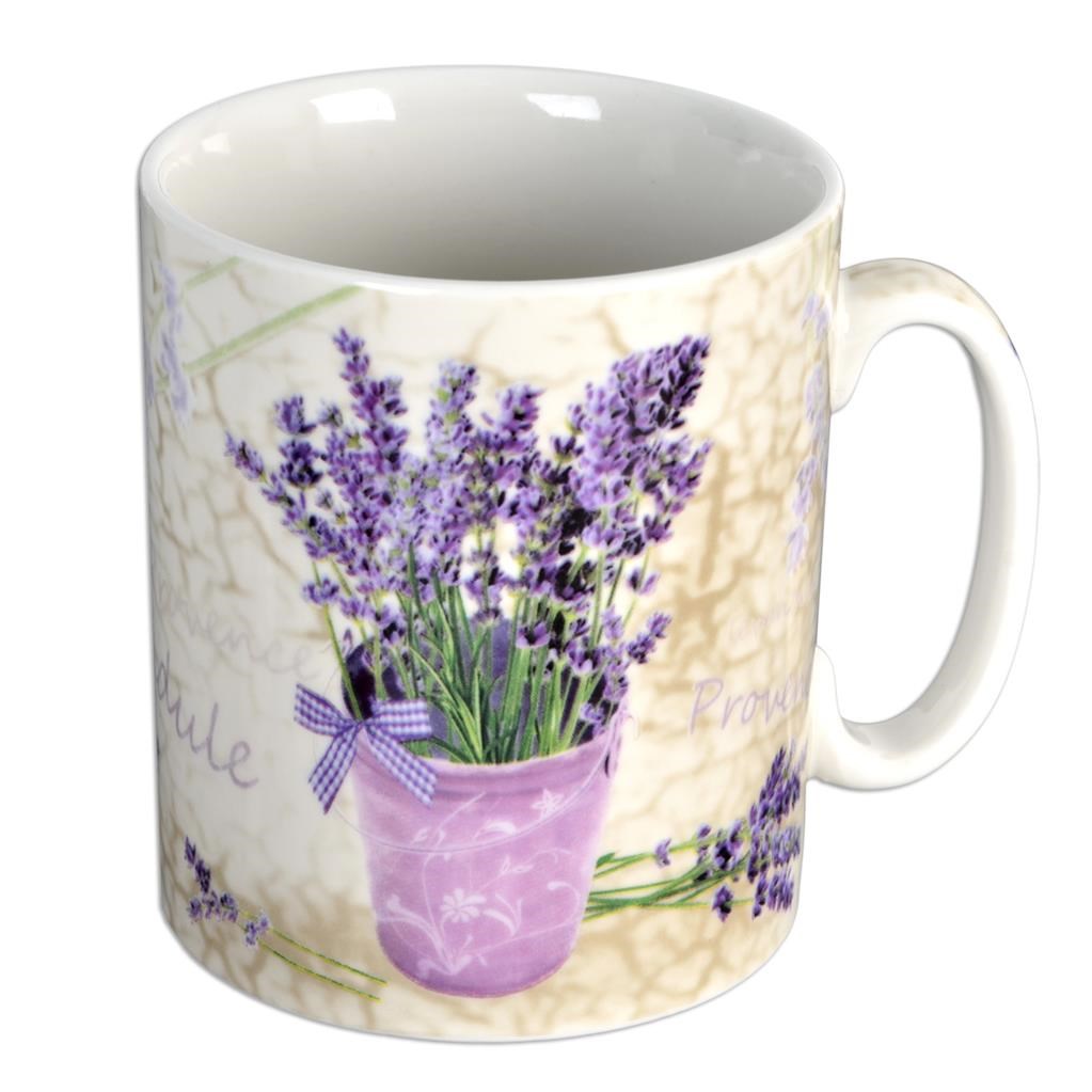 Orion Porcelánový hrnček Levanduľa, 750 ml