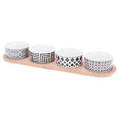 Excellent Houseware 5-częściowy komplet misek do serwowania