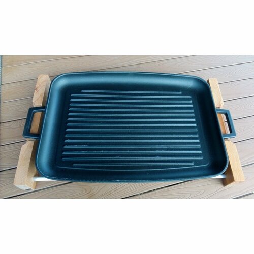 LAVA Metal Placă grill din fontă, 31 x 42 cm