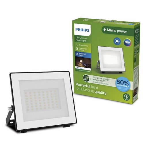 Philips Lois UltraEfficiency Outdoor LED FloodLight, 14 W, 2600 lm, 3000 K, IP65