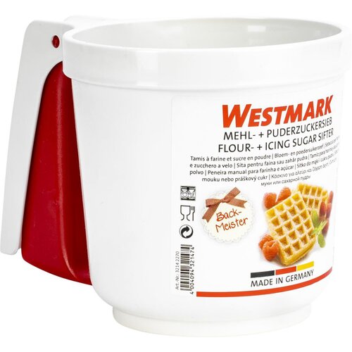 Westmark Mechanische Siebe für Mehl und Zucker