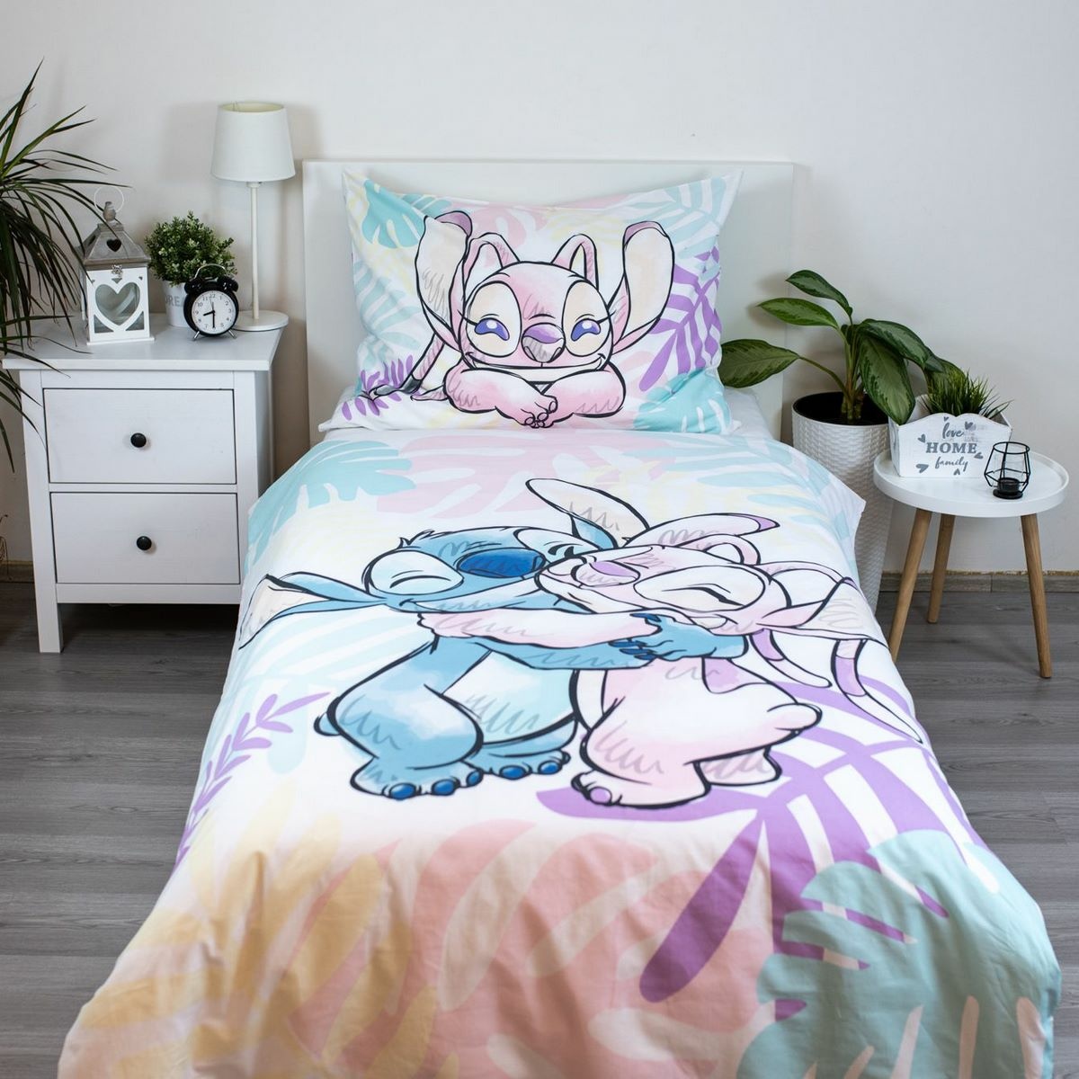 Jerry Fabrics Pościel bawełniana Lilo and Stitch 