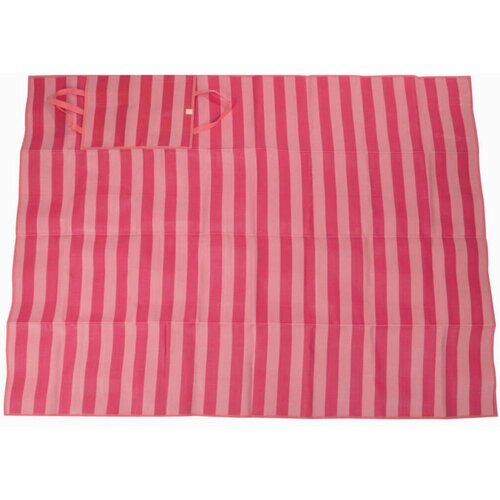 Zložljiva plažna podloga, 200 x 150 cm, rdeča