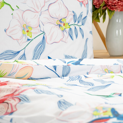 Lenjerie de pat din bumbac 4Home Orchid Paradise ,140 x 200 cm, 70 x 90 cm