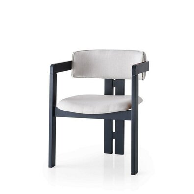 Scaun de sufragerie CO Cream and Black