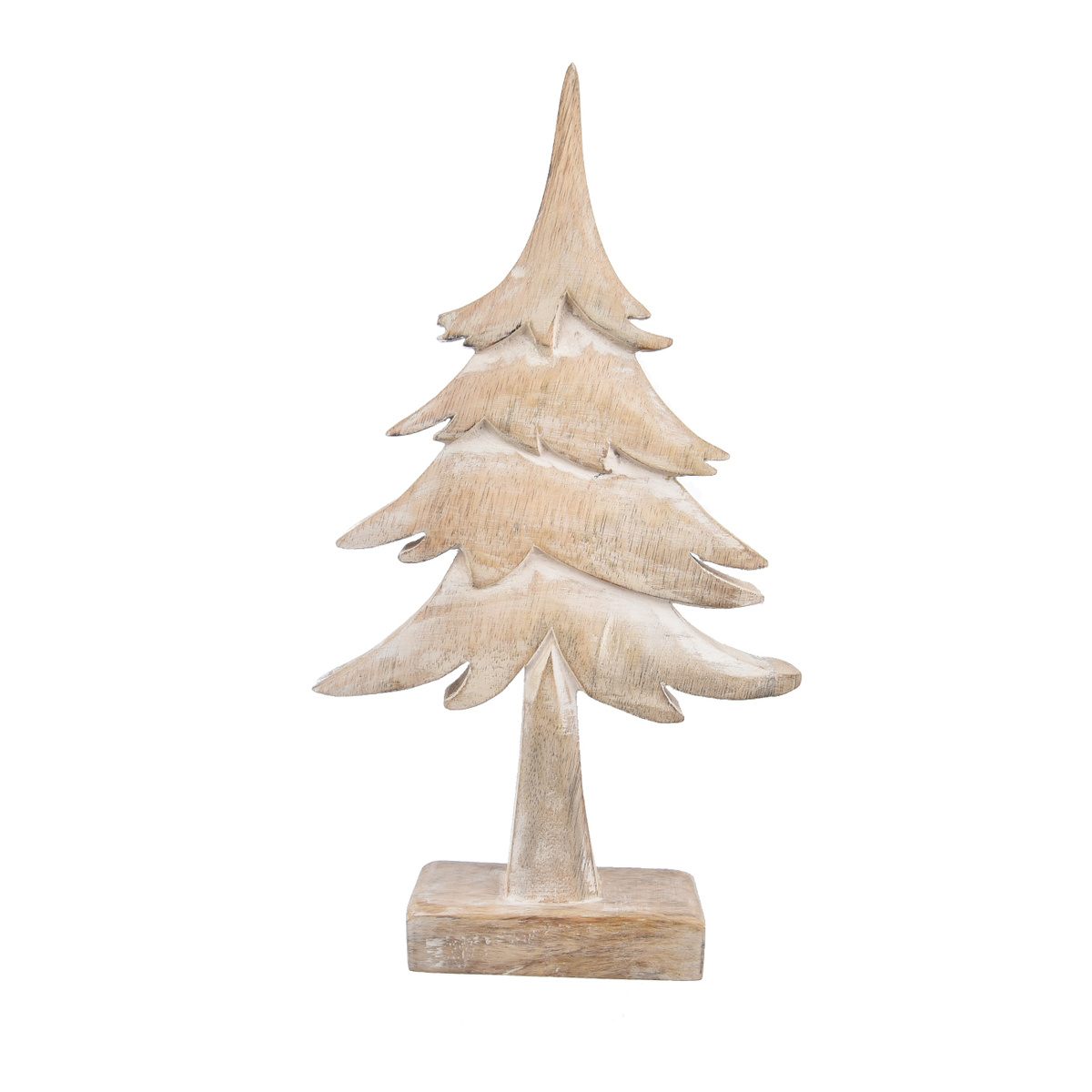 4Home Dekoracja z drewna mango Frozen Tree, 51 cm, M