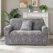 4Home Pokrowiec elastyczny na fotel 2-osobowy Stone, 145 - 185 cm