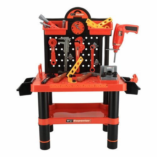 Baby Mix Bricolage And Tool gyerek műhely, 60 x 51 x 73 cm