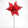 Świąteczny kwiat błyszczący czerwony, 50 x 32 cm
