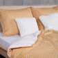 Poszewka na poduszkę włochata pikowana biały, 45 x 45 cm