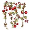 Božična girlanda Nature rdeča, 150 cm