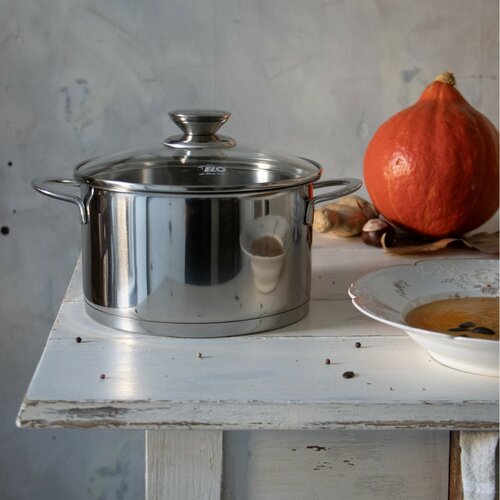 Elo 72546 Edelstahl-Topf Galant 16 cm, 1,7 l