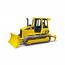 Buldozer CAT Bruder 02443, cu șenile și lamă, 1:16