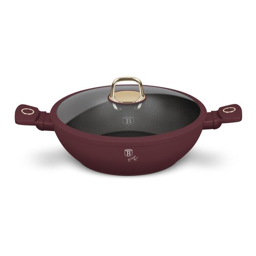 BerlingerHaus Wok s víkem Leonardo 30 cm