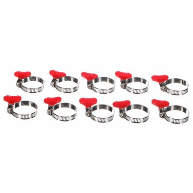 Sixtol Clemă pentru furtun cu papion MECHANIC CONNECT 18-32 mm, 10 buc