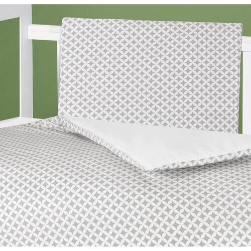 Bellatex Kinder-Kissen- und Deckenset Raute grau, 75 x 100 cm, 42 x 32 cm