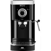 ECG ESP 20301 Black pákový kávovar, 1,25 l, čierna