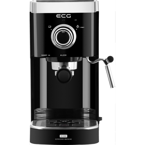 ECG ESP 20301 Black pákový kávovar, 1,25 l, černá